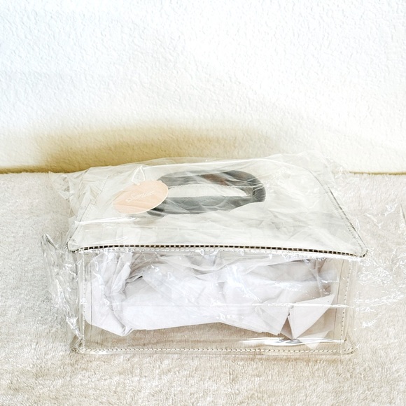 SONIX Transparent Mini Tote w/ Tort Top Handle NWT & NIP - Picture 10 of 10